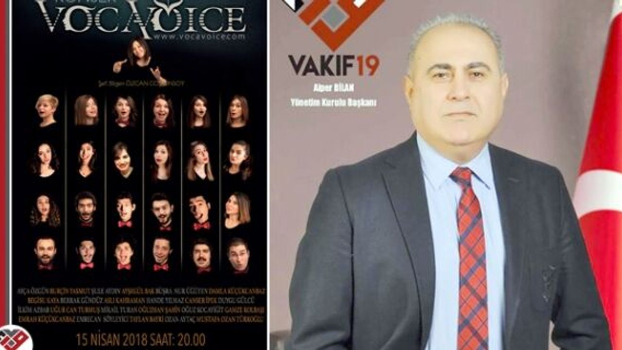 Voca Voice Çok Sesli Korosu, 15 Nisan’da Çorum’da