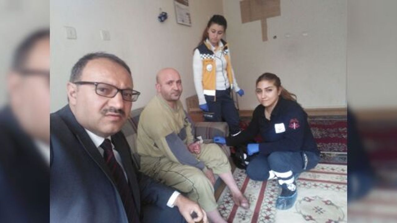 Çorum'da ayak parmaklarını kaybedip eve hapsolmuştu! Devletin şefkat eli uzandı