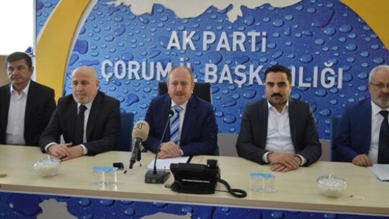 Çorum'da her ilçeye en az bir tane yapılacak! 2019'da kimse bu sorunu konuşmayacak
