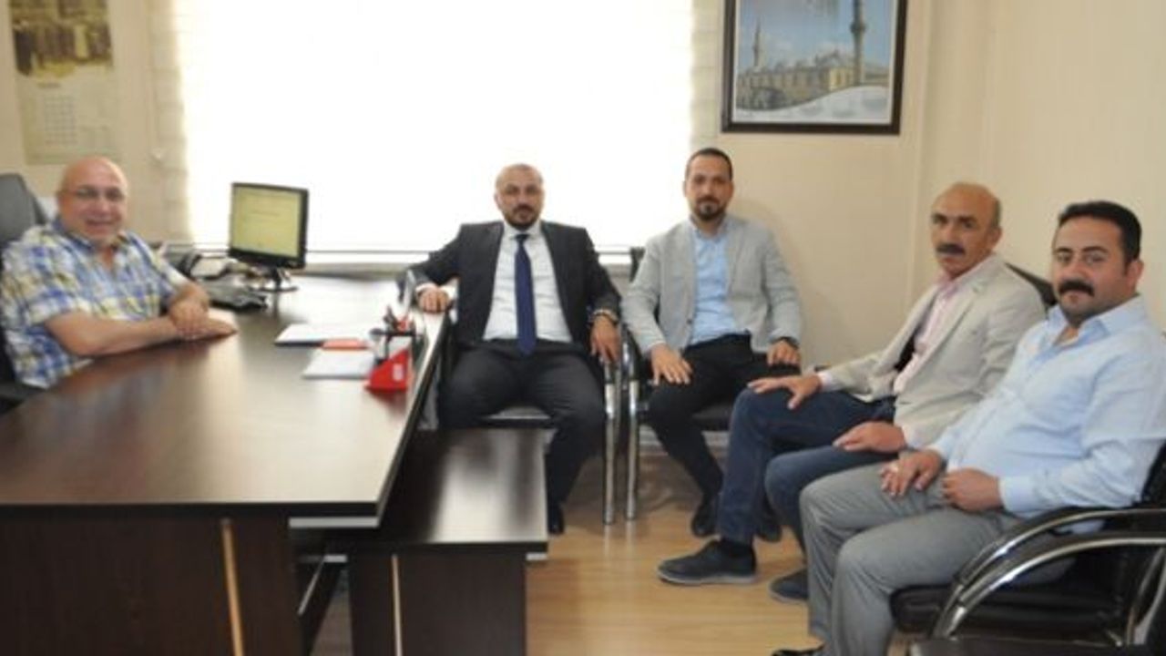 AK Parti SKM’den, Yayla Haber’e ziyaret