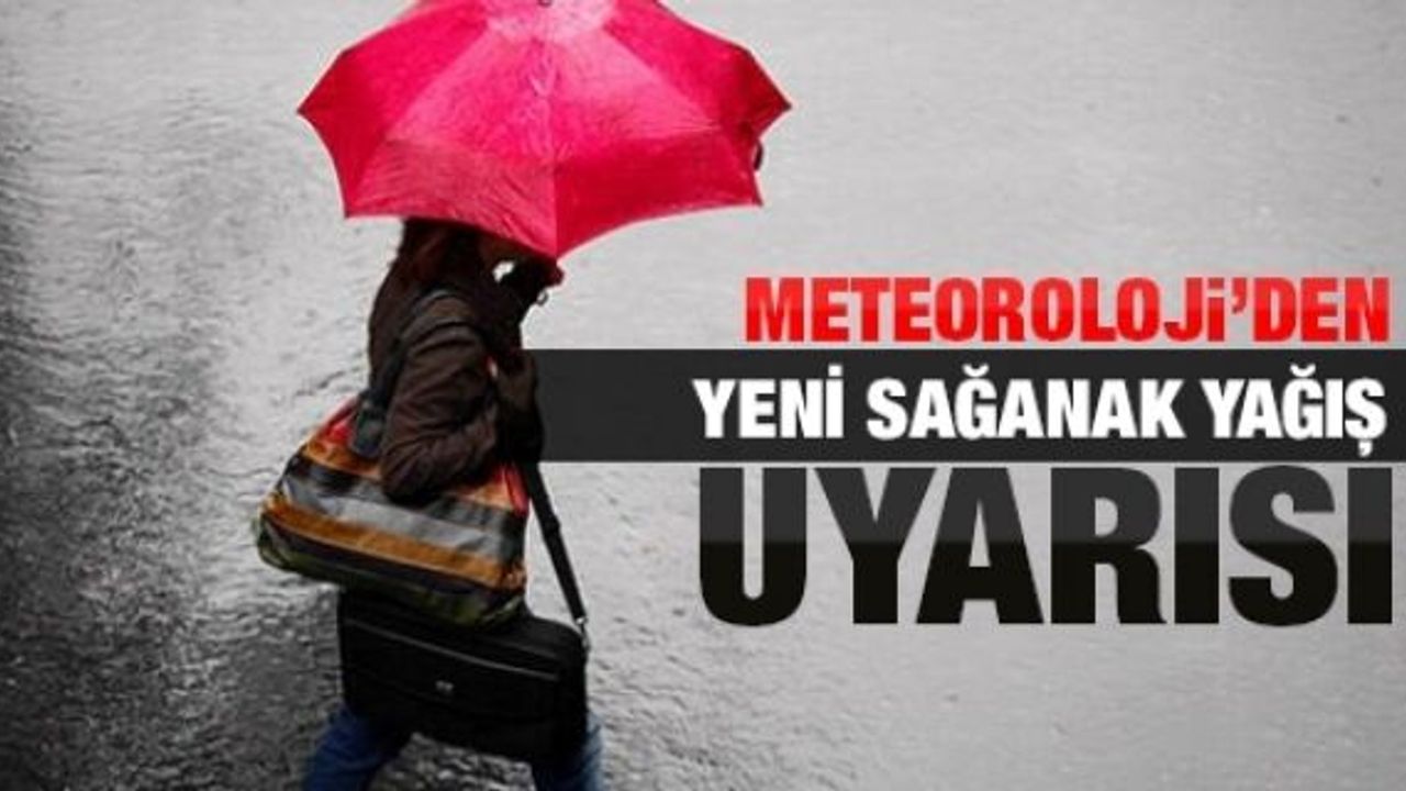 Çorum'da sağanak yağış uyarısı