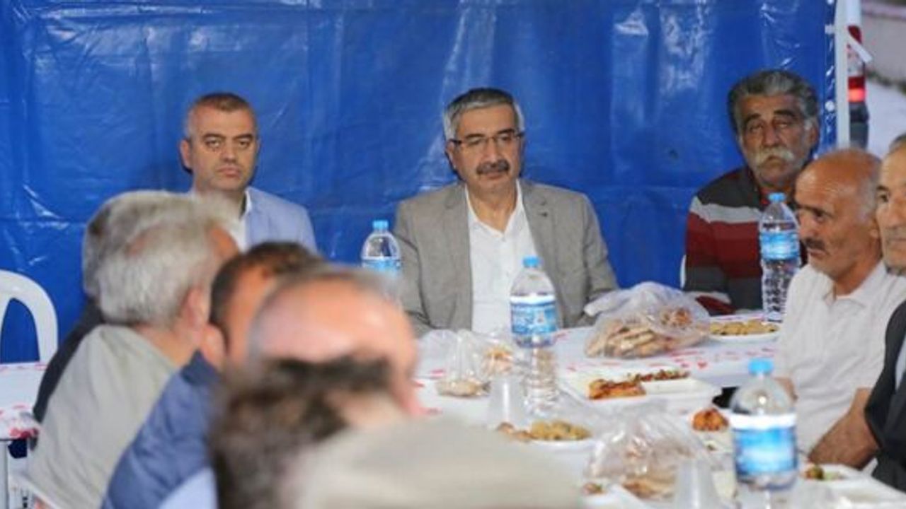 Vali Kılıç’tan, şehit ailesine iftar ziyareti