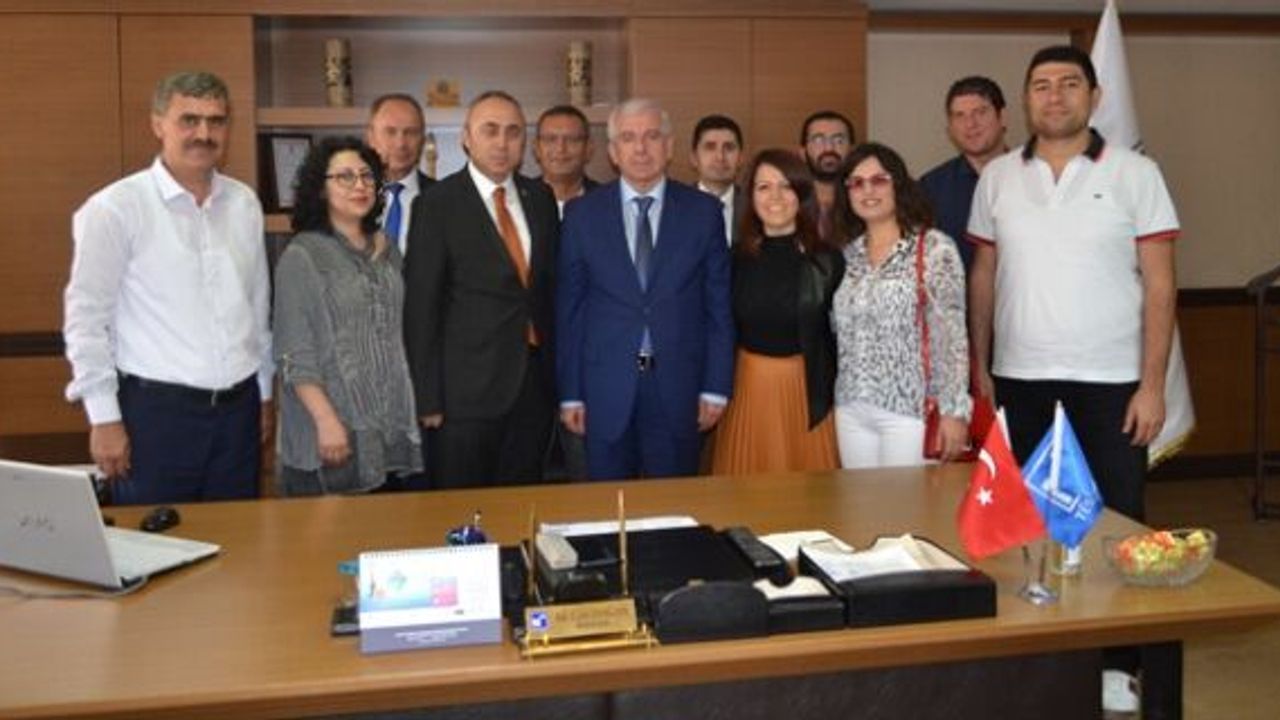 TÜRMOB Başkanı Yontan'tan Çorum ziyareti