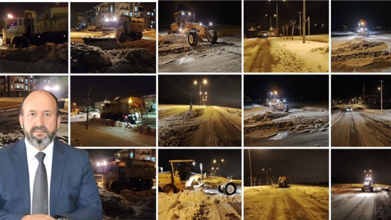 Erol Kavuncu'dan Çorum Belediyesi'nin karla mücadelesine övgü: ‘Memleket işi, gönül işi'