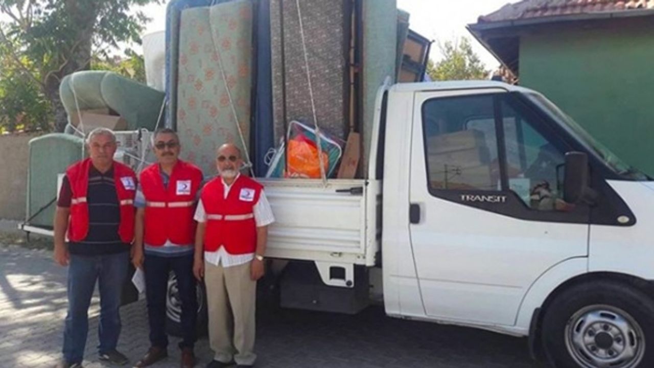 Kızılay'dan bin 173 aileye yardım