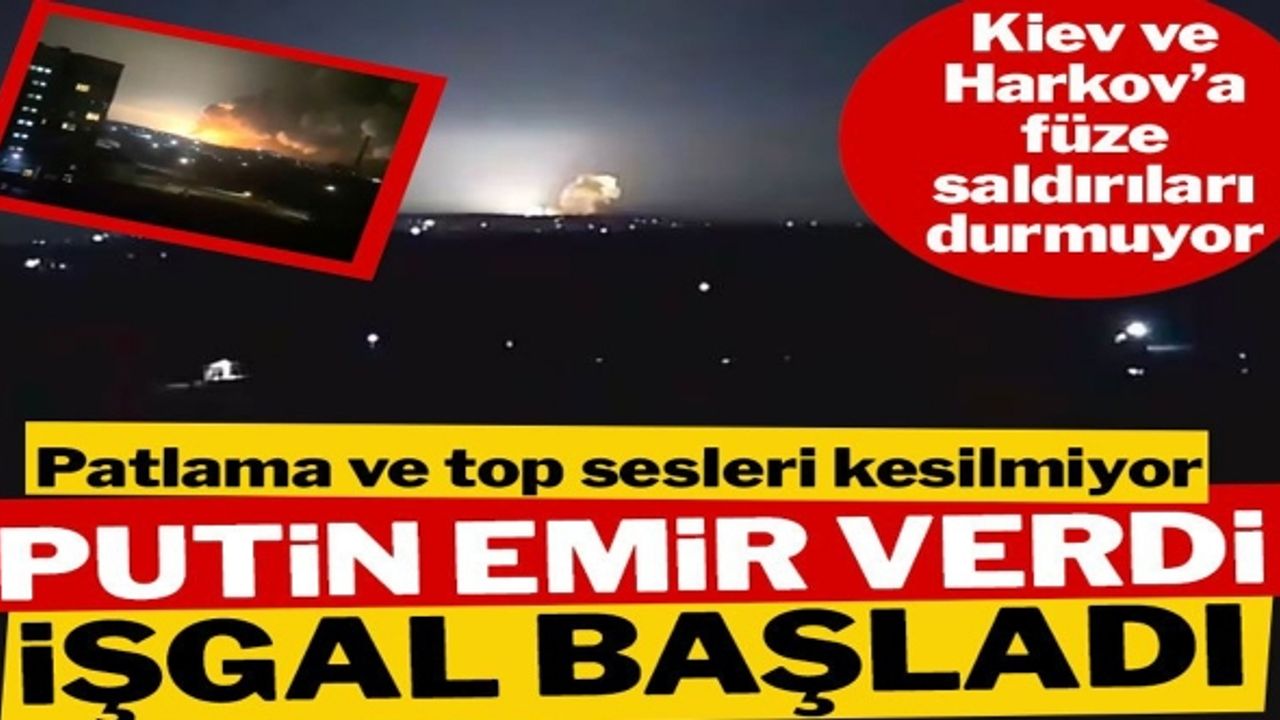 Rus işgali sabaha karşı başladı! Donbas’a askeri harekat