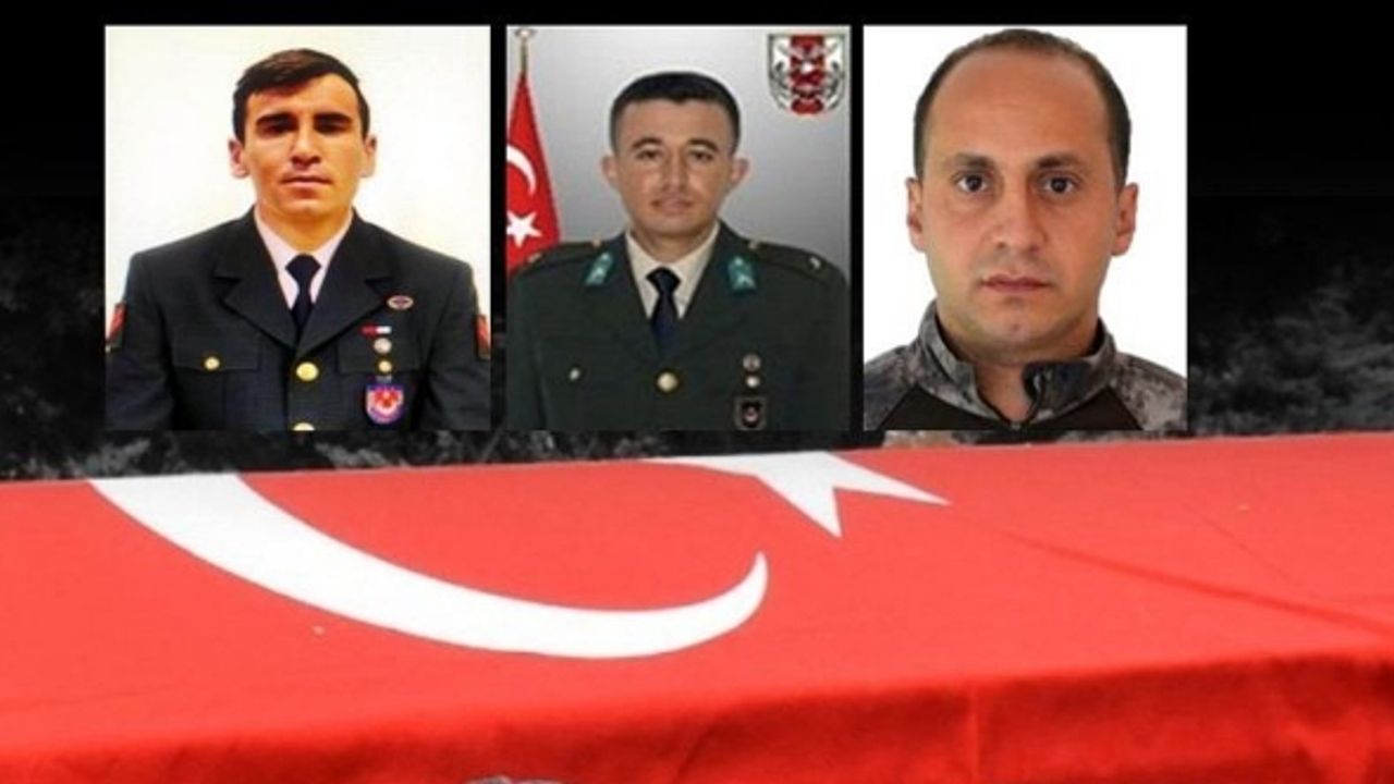 Peş peşe acı haberler! 2 asker 1 polisimiz şehit düştü