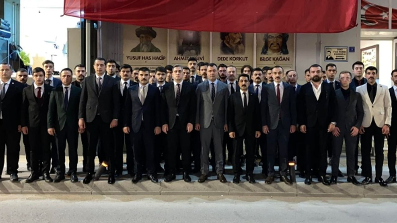 Ülkü Ocakları yöneticileri Çorum’u ziyaret etti