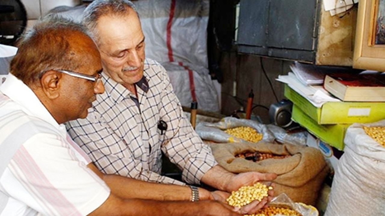 Hindistan'da Leblebi Üretiyor