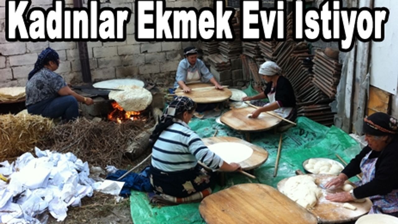 Yufka Ekmeği Geleneği Sürüyor 