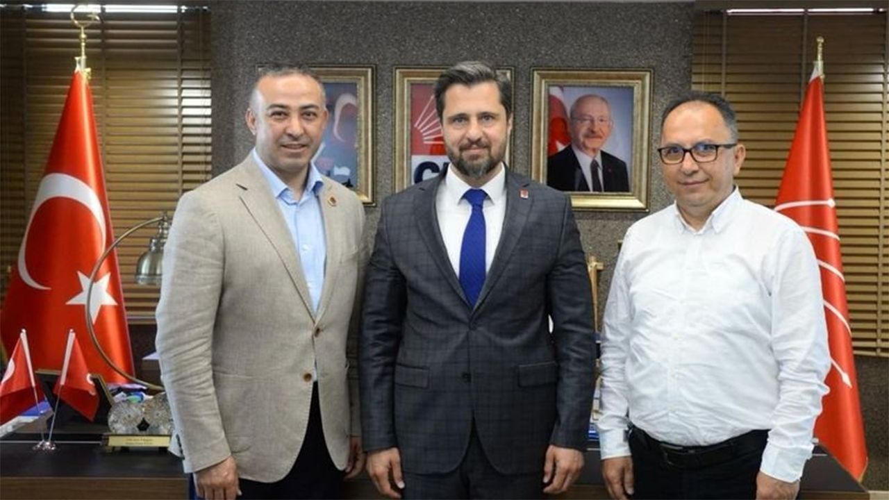 Mehmet Tahtasız'dan CHP İzmir İl başkanına ziyaret