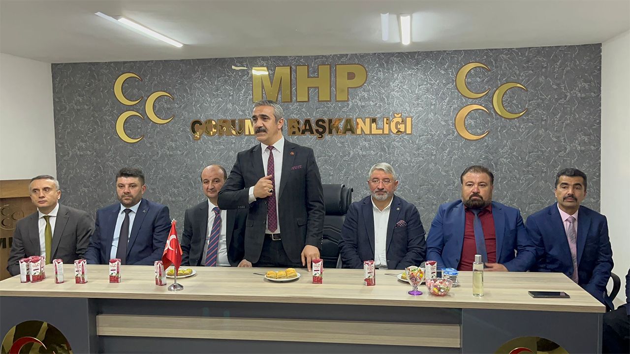 MHP'den Halil İbrahim Aşgın'a övgü