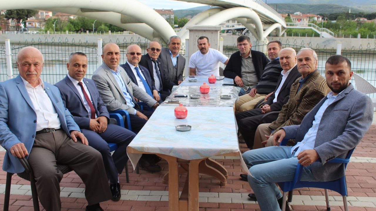 İYİ Partililer Osmancık'ta bir araya geldi