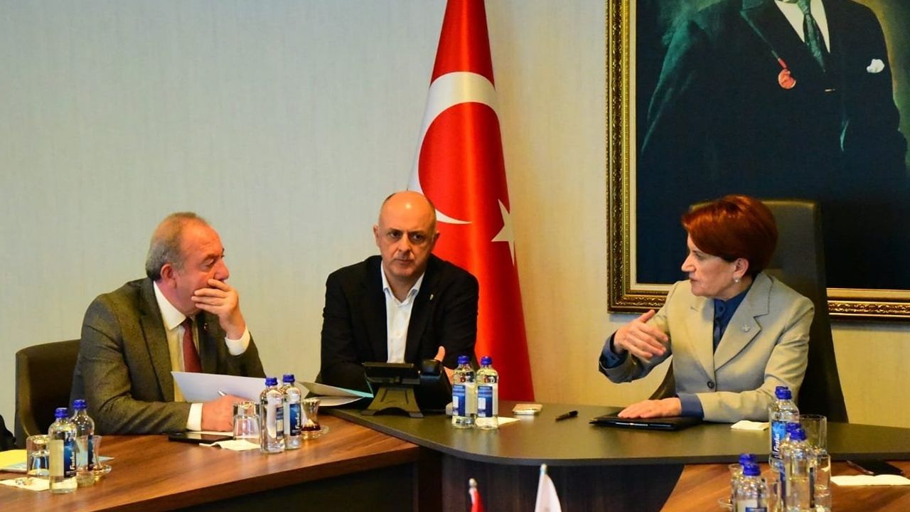 Abdulkadir Şahiner, Genel Başkan Meral Akşener ile görüştü