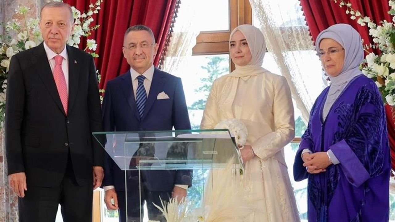 Fuat Oktay Çorumlu Hümeyra Şahin ile evlendi