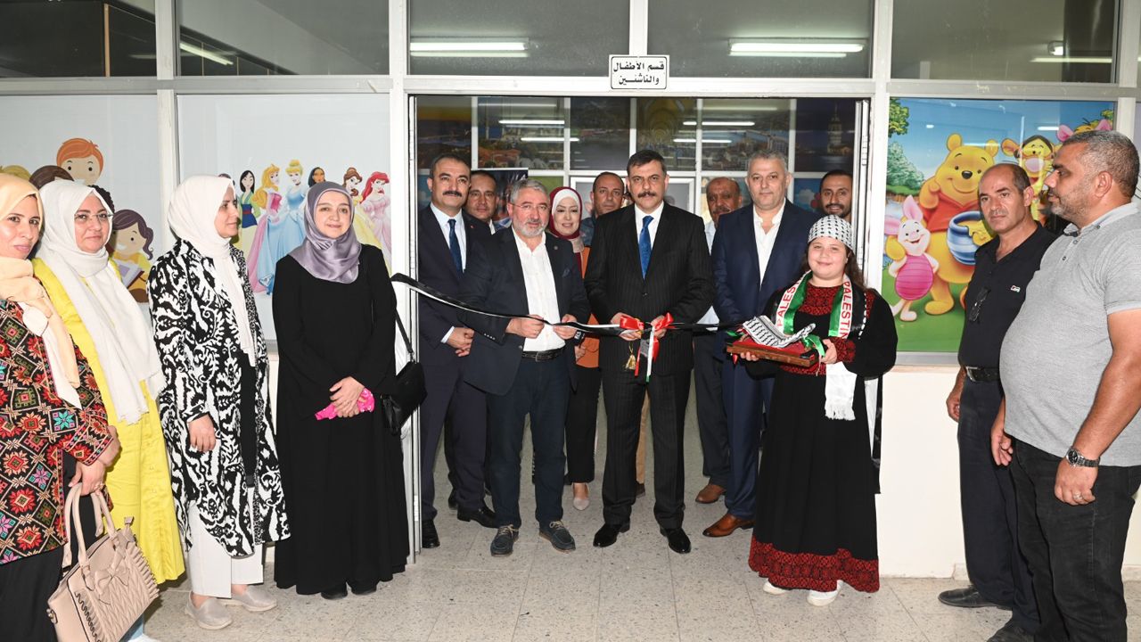 Filistin'de Çorum Kültür Merkezi açıldı