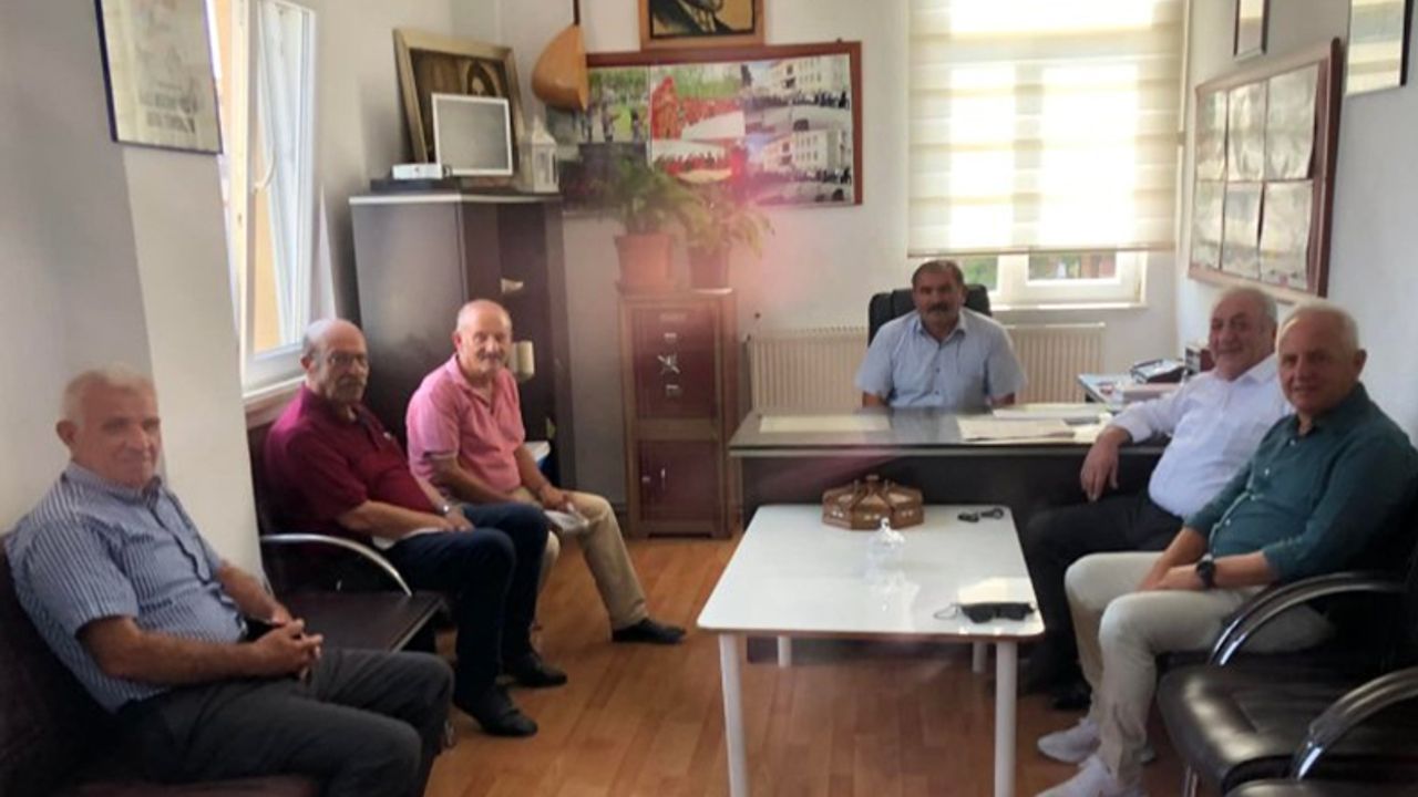 Nurettin Aksoy 'Dede’ye teşekkür ziyareti