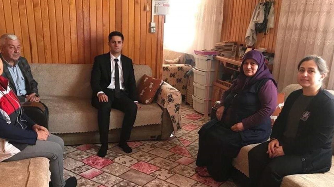 Kaymakam Soydaş’tan Şehit ailesine ziyaret