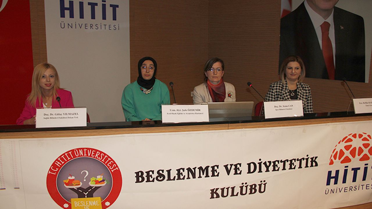 Hitit Üniversitesi’nde 'diyabet' paneli