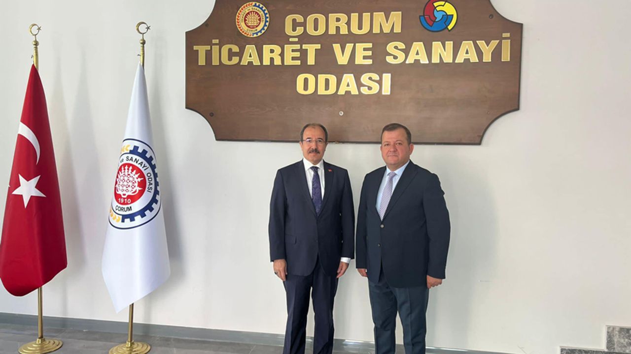 Büyükelçi Cahit Bağcı'dan TSO Başkanı Başaranhıncal’a ziyaret