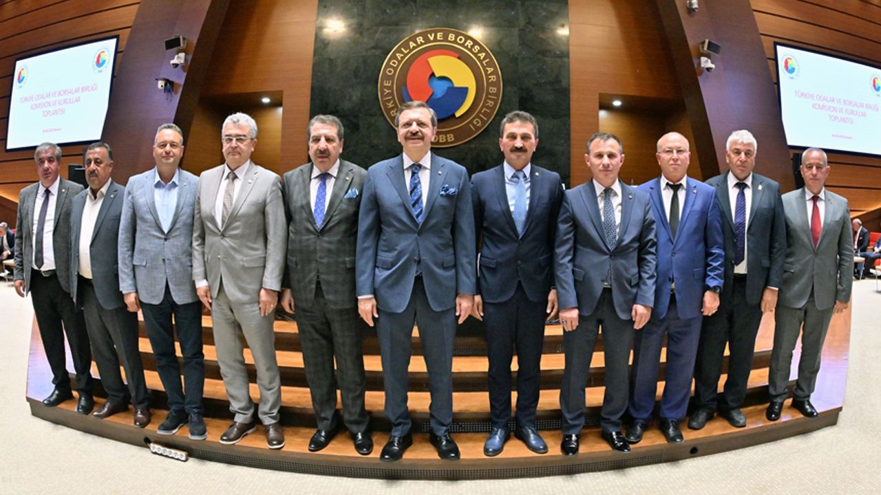 Yılmaz Kaya, M.Rifat Hisarcıklıoğlu’nun başkanlığındaki toplantıya katıldı