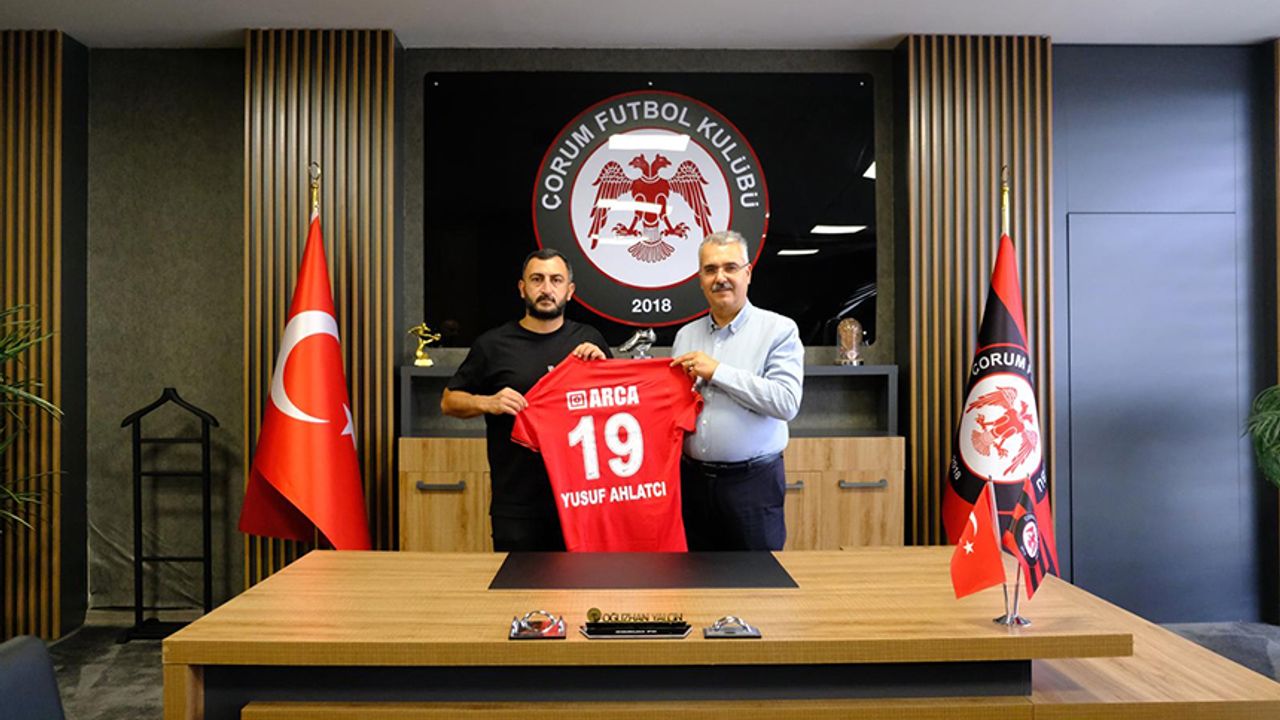 Yusuf Ahlatcı’dan Çorum FK’ya destek sürüyor