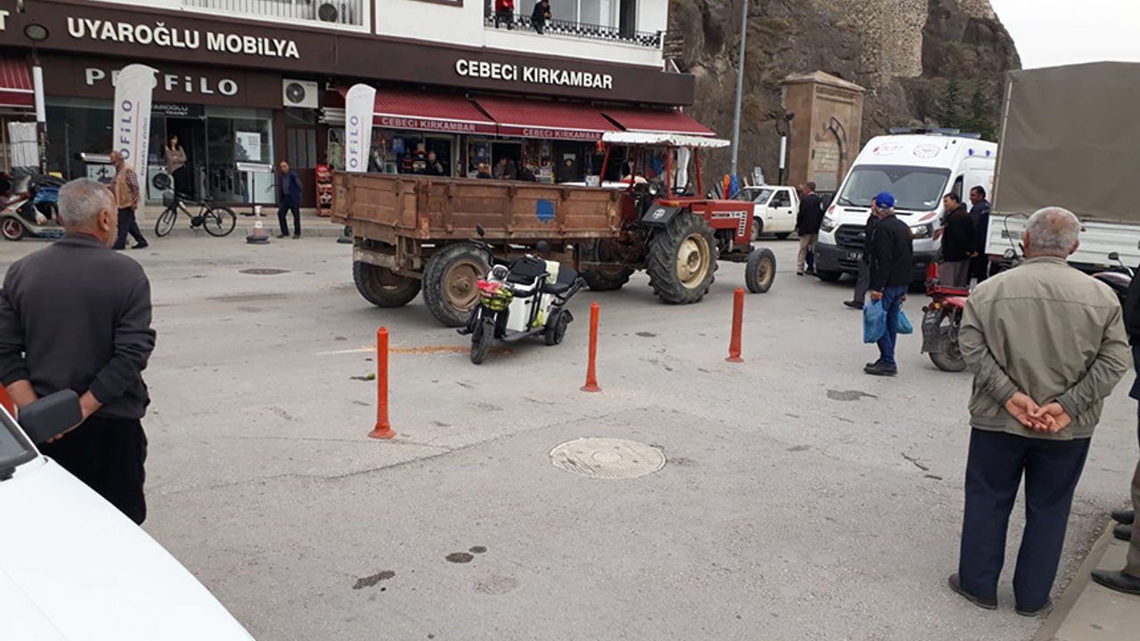 Osmancık'ta trafik kazası; 1 yaralı