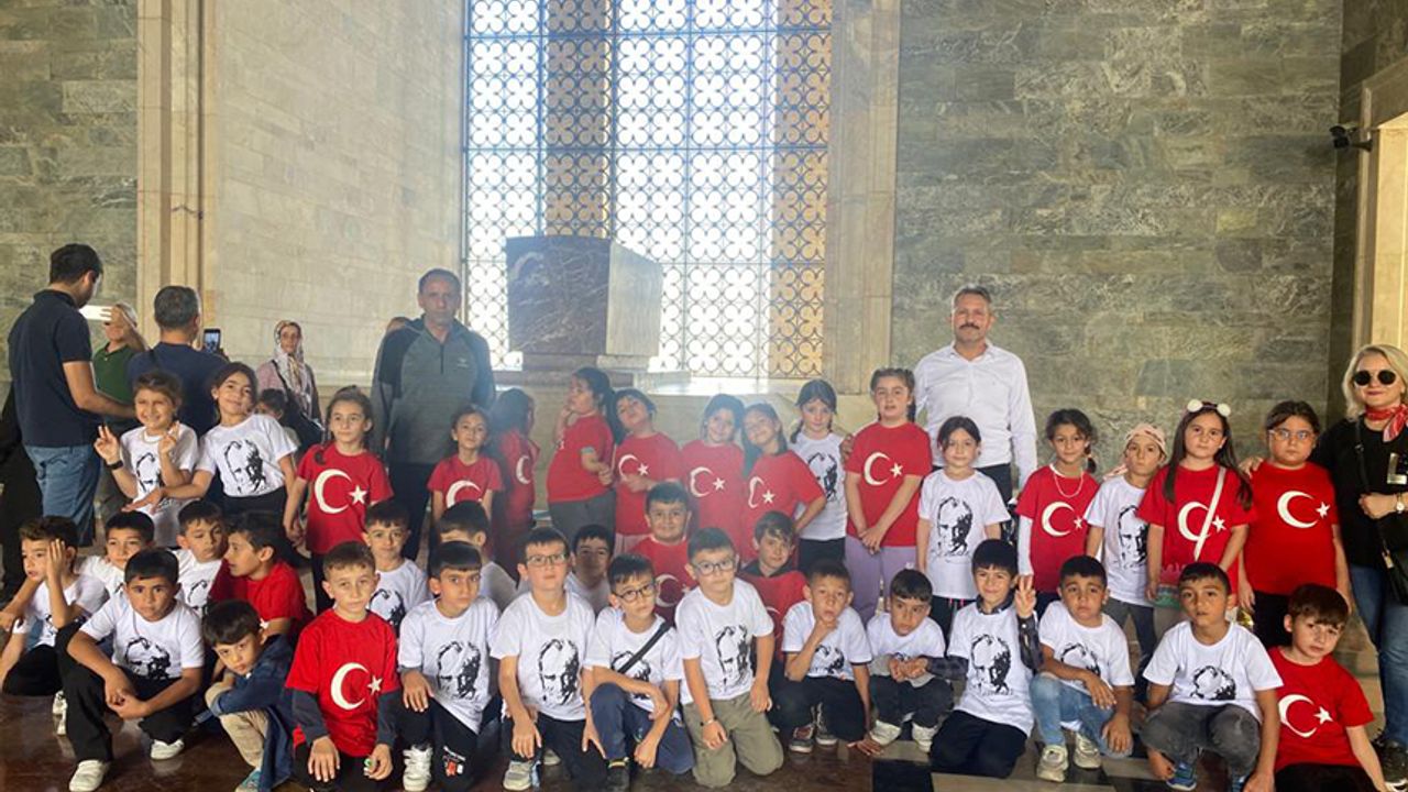 Osmancıklı öğrenciler Anıtkabir’i ziyaret etti
