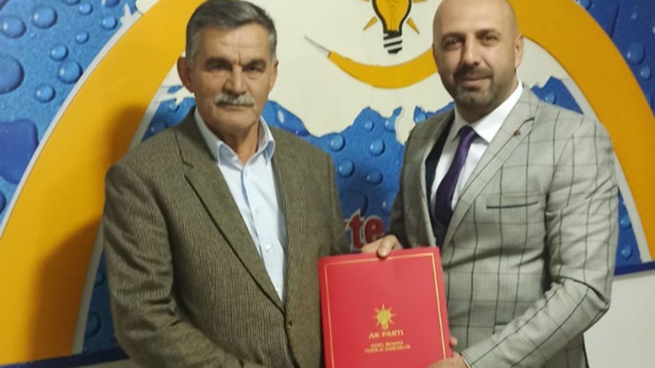 Mustafa Yıldız, İl Genel Meclis Üyeliği için başvurdu