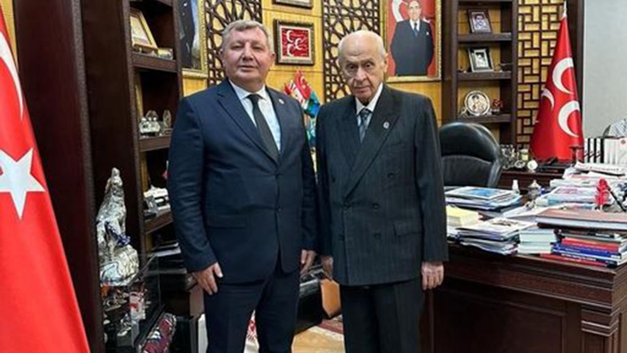 Başkan Gelgör, MHP Lideri Bahçeli'yi ziyaret etti