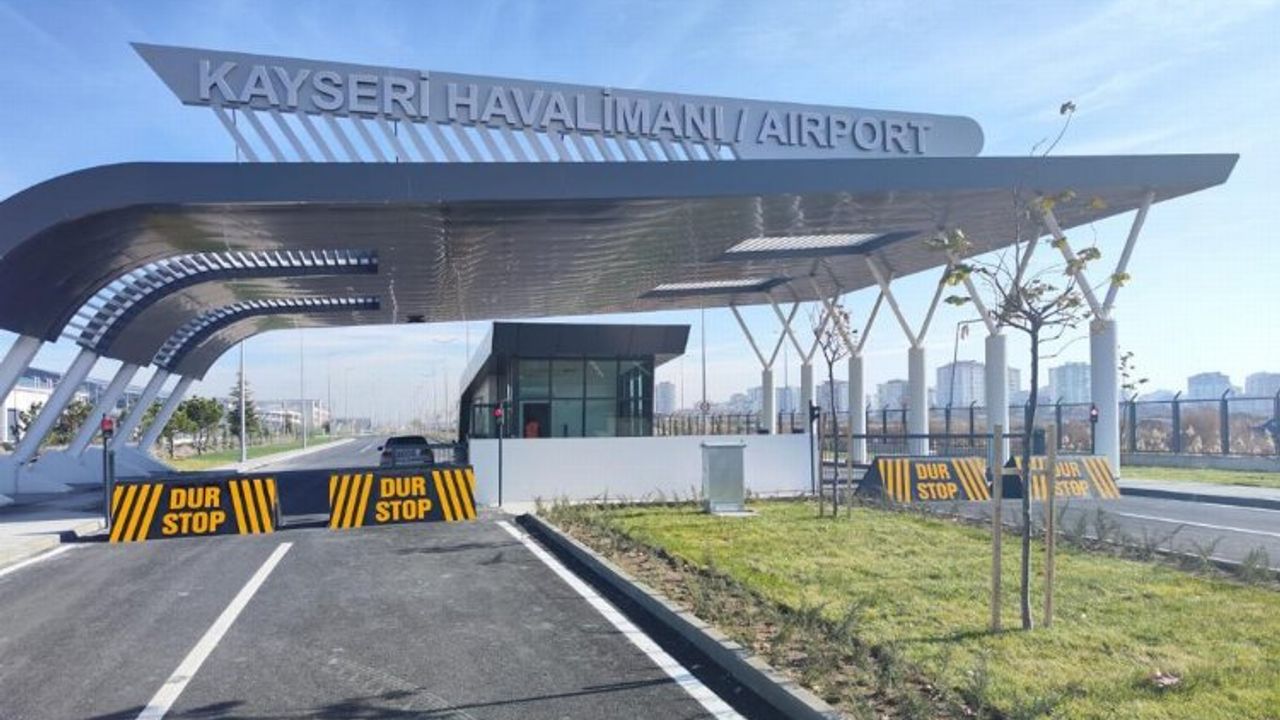 Kayseri Havalimanı'nda son rötuşlar