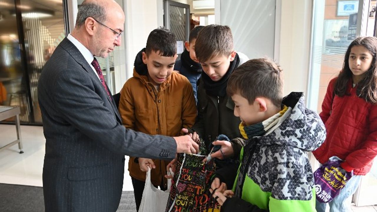 Konya Sel uklu da ocuklara ivlilik hediyesi orum Haber