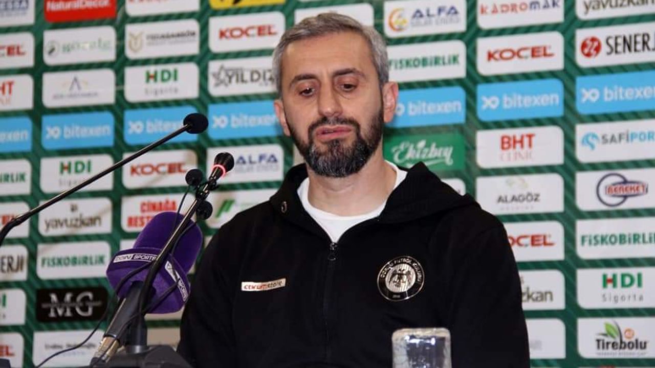 Giresunspor - Çorum FK maçının ardından