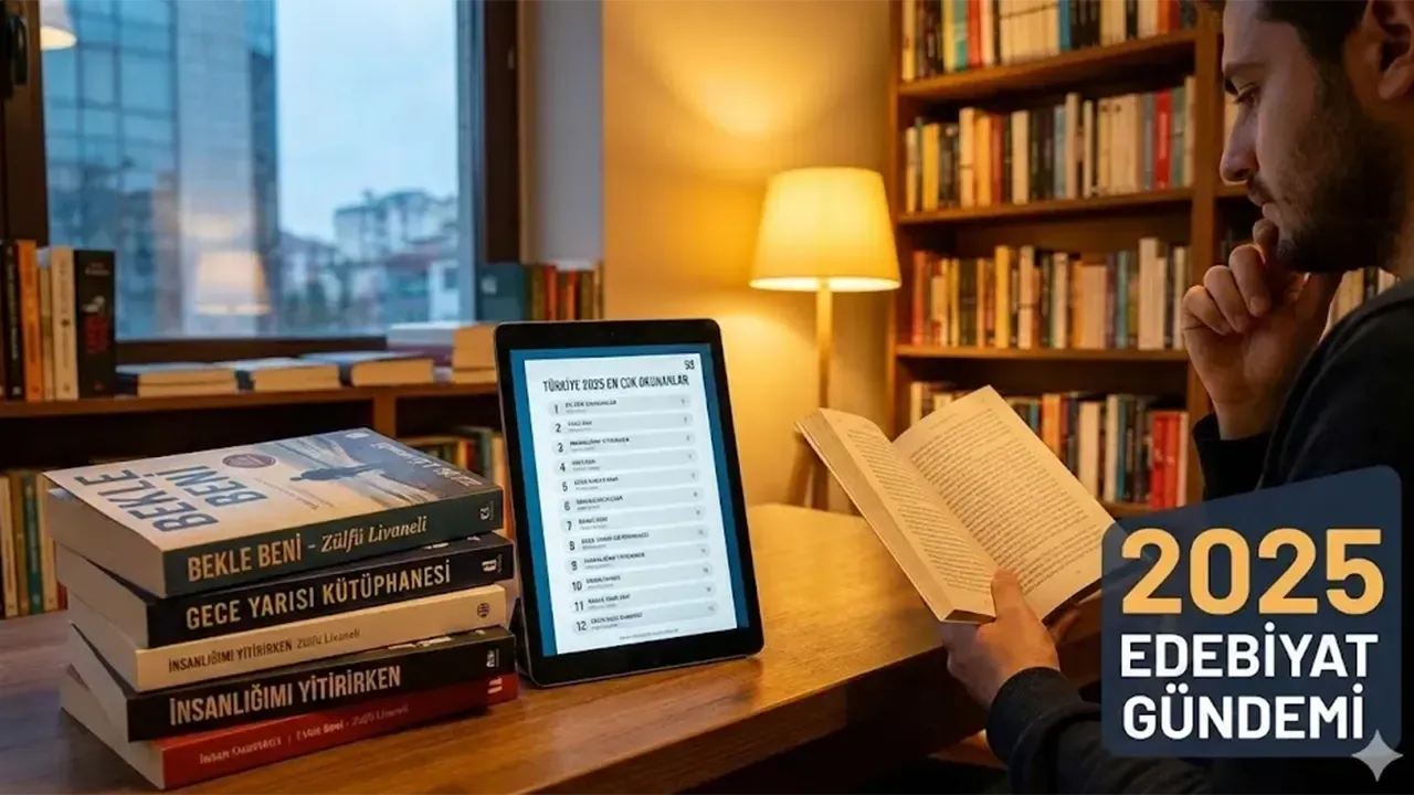 2025 en çok okunan kitaplar listesi: Türkiye'de zirve kimin oldu?