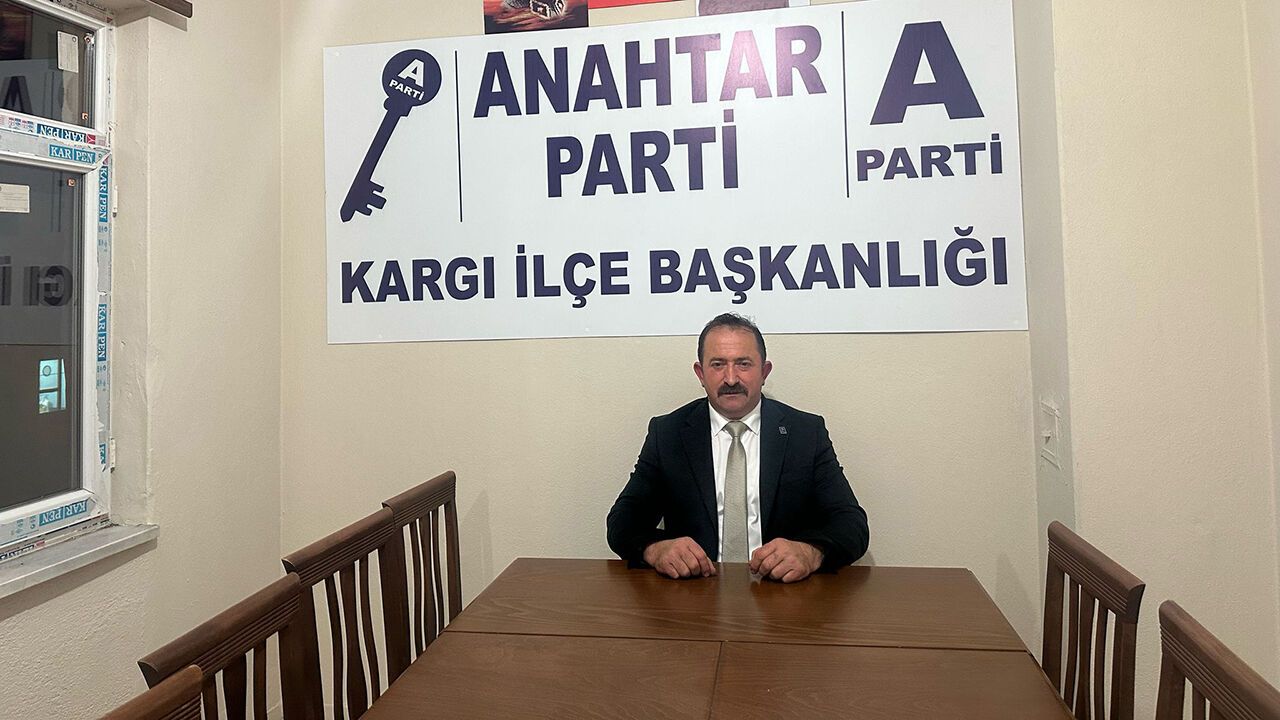 Anahtar Parti Kargı İlçe Başkanı Nevzat Kuzu’dan şebeke tepk