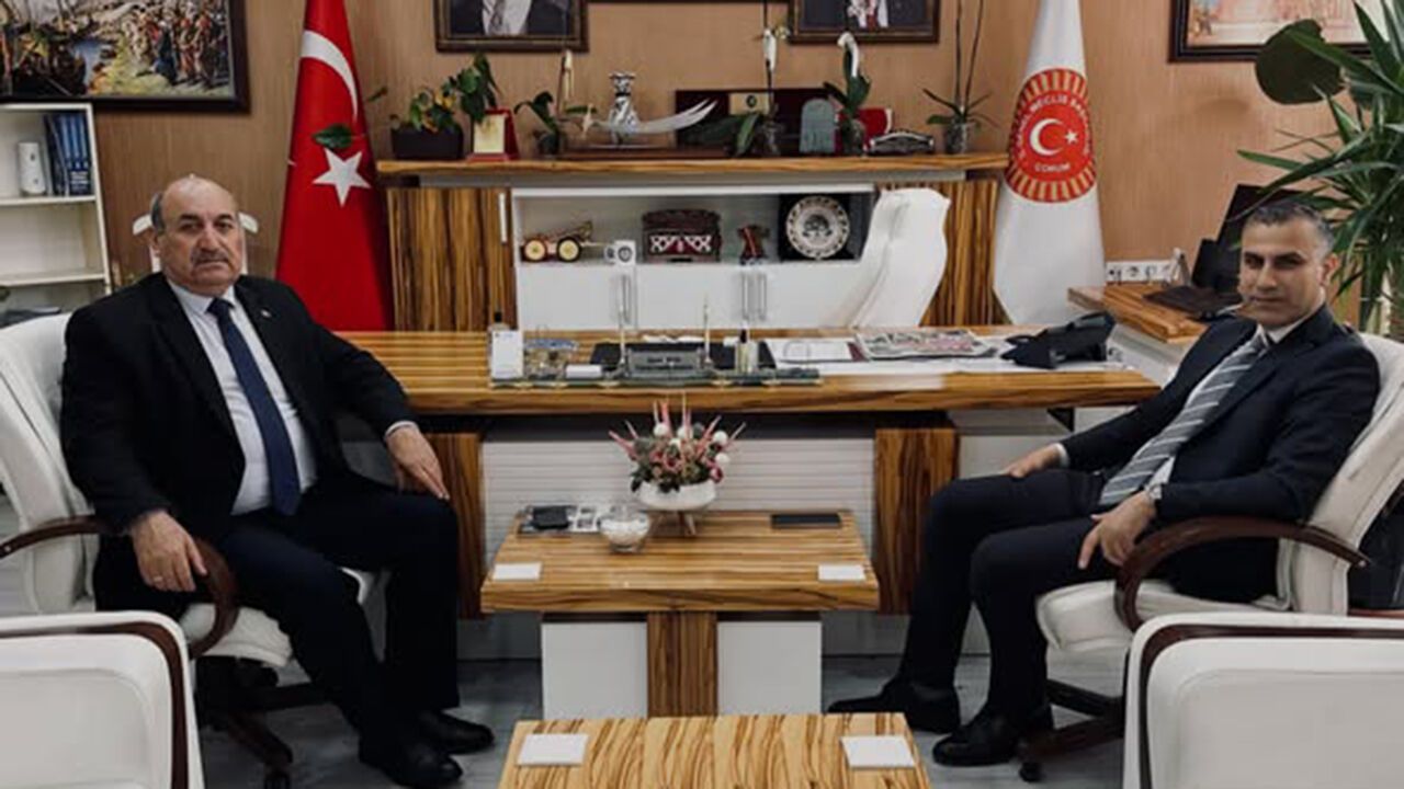 Kaymakam Duman’dan İl Genel Meclisi Başkanı Bıyık’a ziyaret