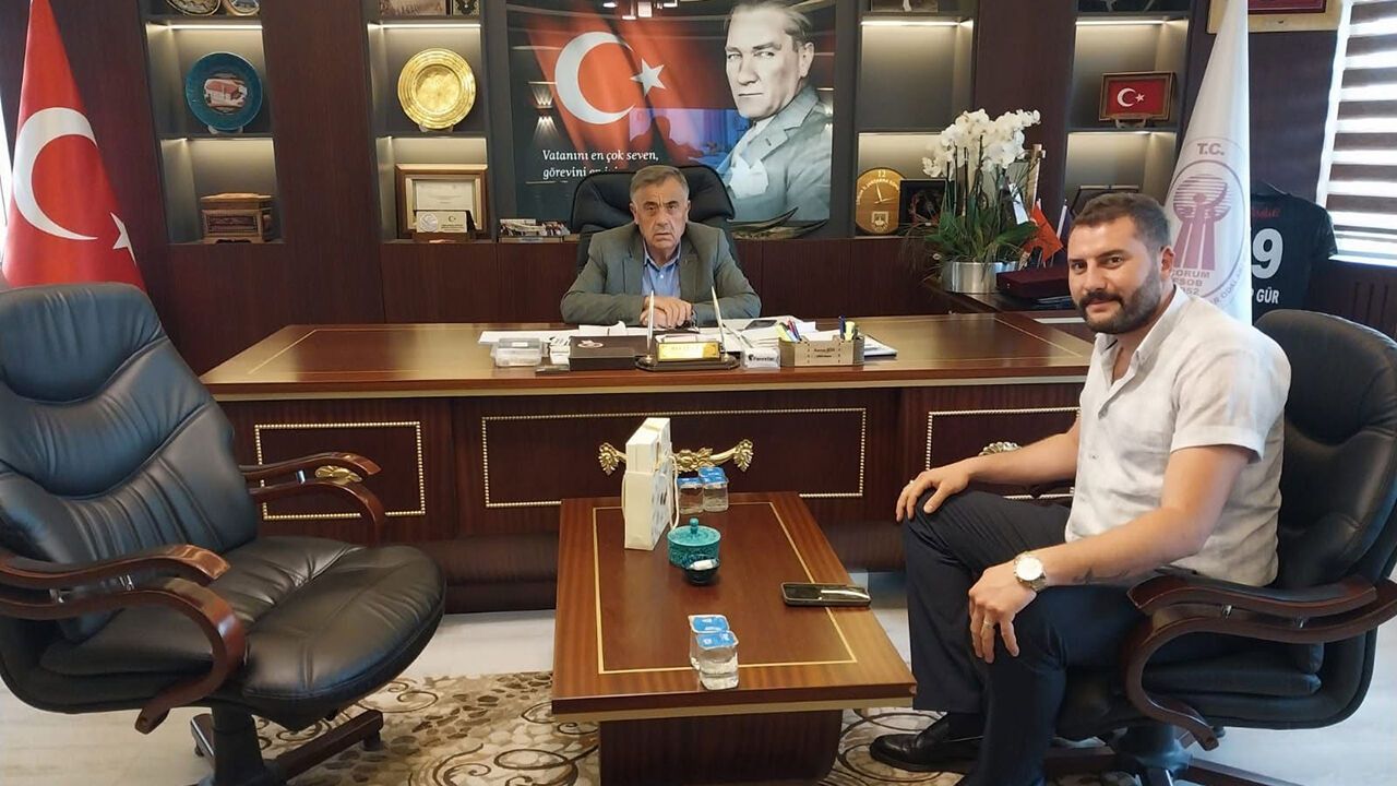 Ali Başoğlu’ndan Recep Gür’e ziyaret