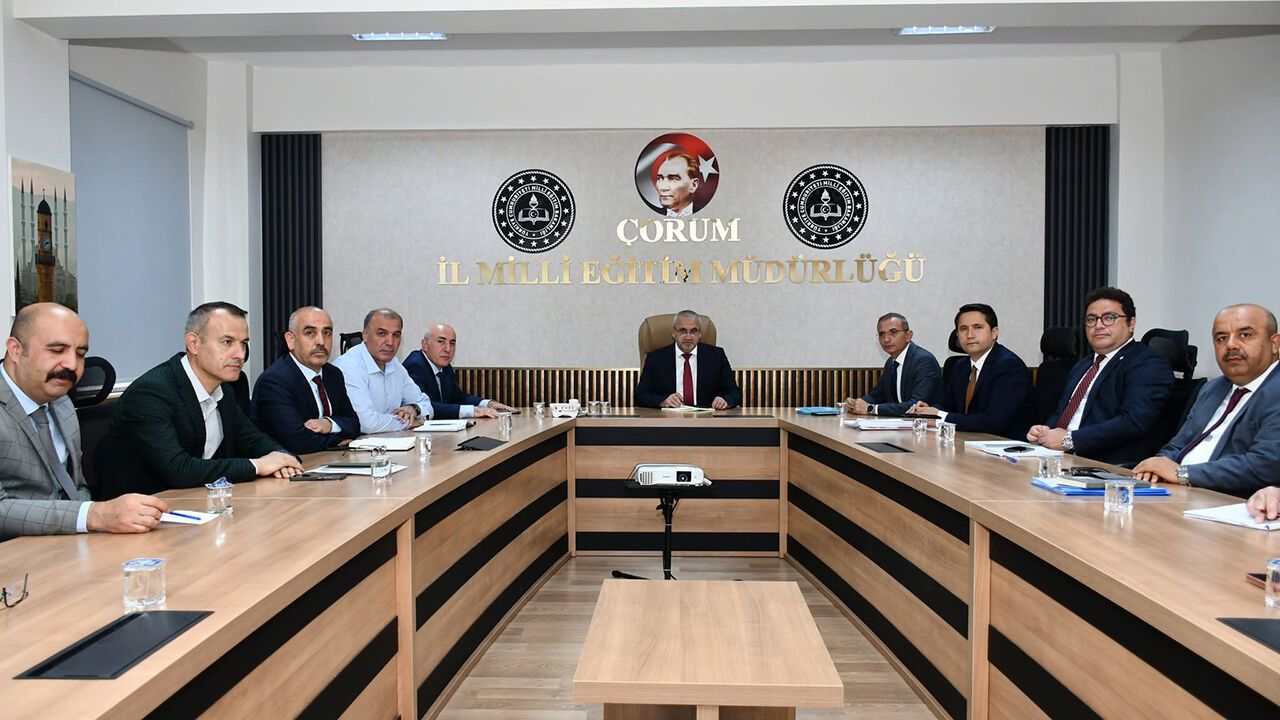 İl Milli Eğitim Müdürlüğü’nde haftalık planlama to