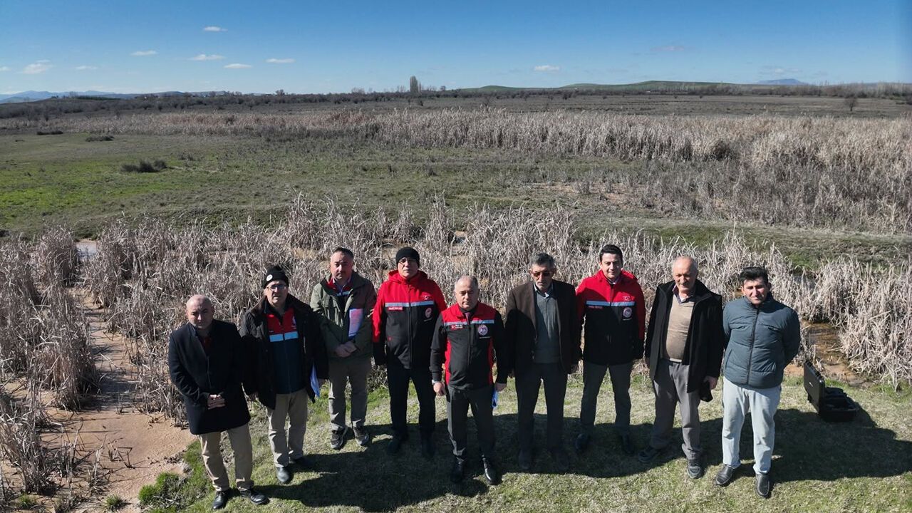 İskilip'te mera ıslah çalışmaları sürüyor