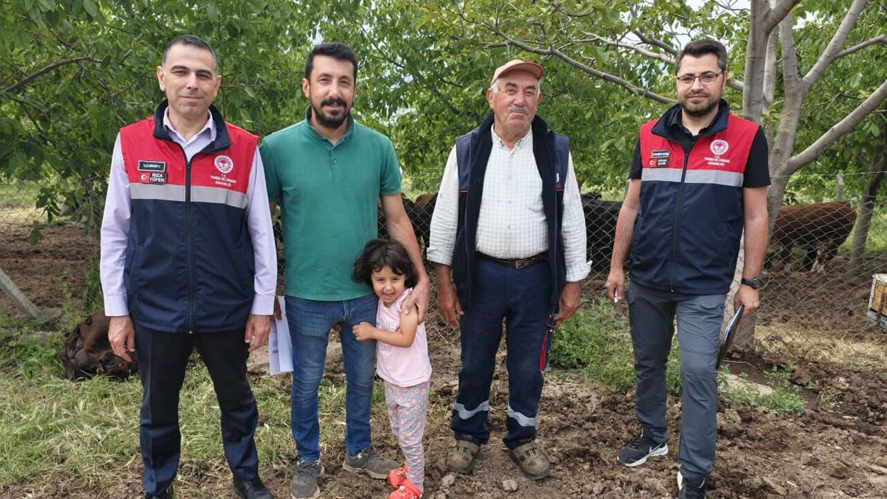 Oğuzlar'da Hayvancılık İşletmesine Proje kapsamınd