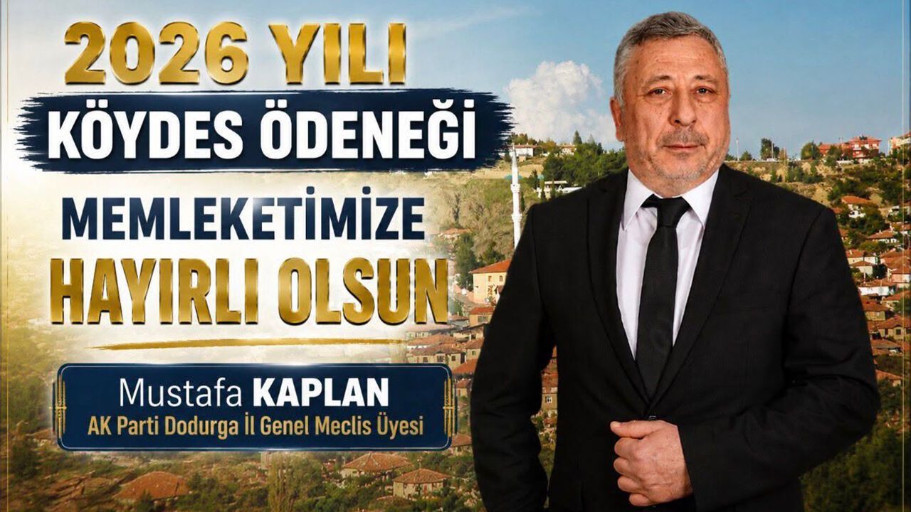 Dodurga'ya 4,8 milyon liralık KÖYDES ödeneği