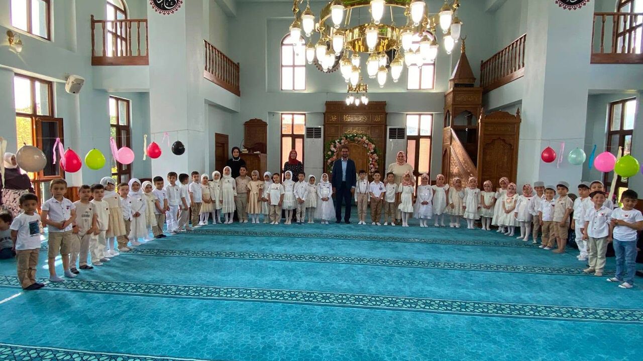 Mescid-i Aksa 4-6 Yaş Kur'an Kursu'nda yıl sonu he