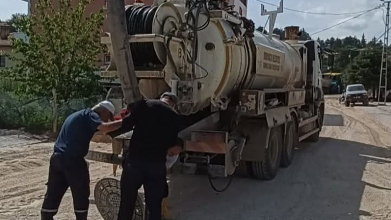 Osmancık Belediyesi'nden Hamamözü'ne vidanjör dest