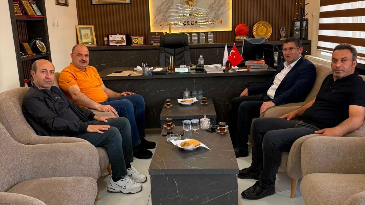 Sağlık-Sen heyetinden Mücahit Gürsoy'a ziyaret