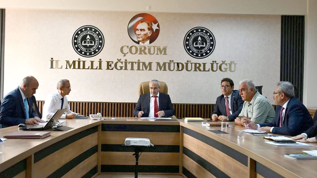 Çorum'da İlçe Milli Eğitim Müdürleri Kurulu toplandı