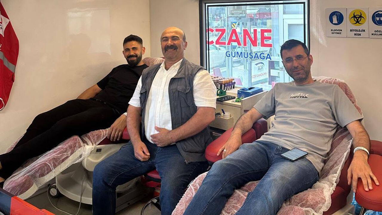 İskilip Ülkü Ocakları'ndan Kızılay'a kan bağışı desteği