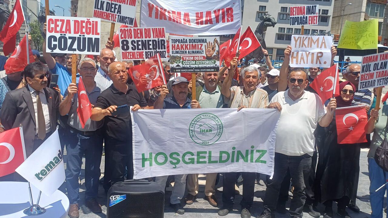 Hobi bahçesi sahipleri Ankara'da buluştu ve Meclis'e yasal s