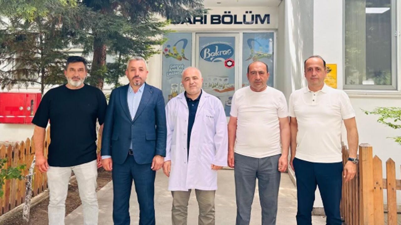 Başkan Erdoğan'dan Bakraç Süt Ürünleri'ne ziyaret