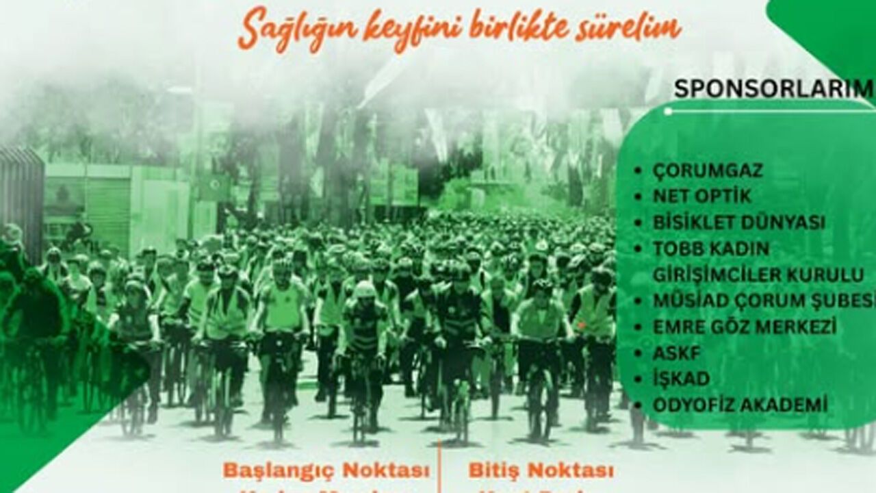Çorum Bisiklet Turu için geri sayım başladı