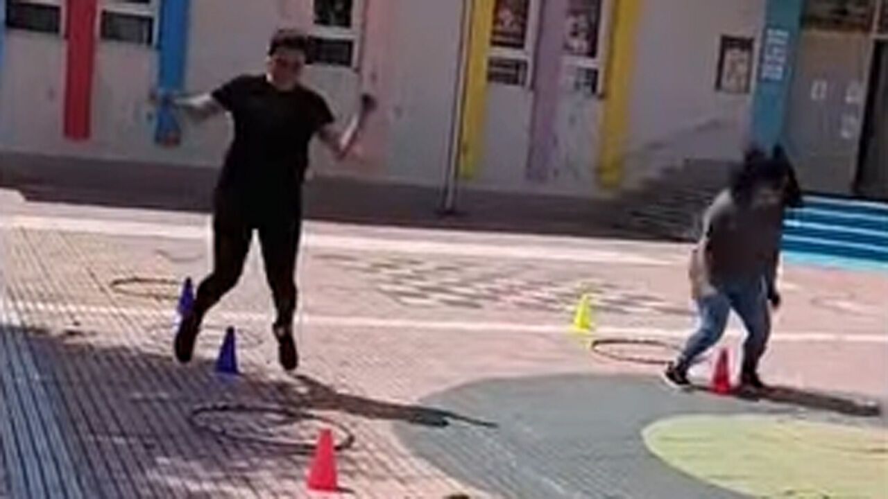 Çiğdem Anaokulunda aileler çocuklarıyla yarıştı
